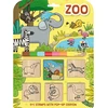 Dėlionė Jiri Models Stamps 5+1 with ZOO wax