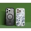 York Kate Spade Niujorko apsauginiai brangakmeniai MagSafe – dėklas, skirtas iPhone 16 (mėlyna gėlių lova)