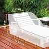 Lauko baldų uždangalas Kinzo 871125216782 žalia 202x67cm