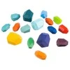 Kruzzel Stones/wooden blocks - 16pcs 22475