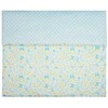 Kūdikio antklodė su užpildu New Baby mėlyna 80x102 cm