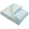 Kūdikio antklodė su užpildu New Baby mėlyna 80x102 cm