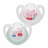Kūdikių čiulptukas Star Peppa Pig NUK 0-6m 2 vnt, 0-6 m