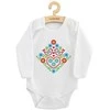 Kūdikių kombinezonas su raštu New Baby Folk Pattern birds, 68 (4-6m)