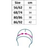 Kūdikių medvilninė kepurė New Baby Luxury drabužėlis baltas, 92/98, 92/98 dydis