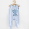 Kūdikių medvilniniai marškinėliai New Baby Happy Elephant mėlyna, 74 (6-9m)