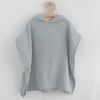 Kūdikių muslininis pončas New Baby Feeling sidabrinis 80 cm, M, M dydis