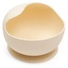 Kean Silicone Kūdikių silikoninis dubuo su siurbtuku New Baby smėlio spalvos