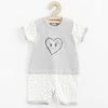 Kūdikių vasarinis medvilninis kombinezonas New Baby Hearts, 68 (4-6m), 68 (4-6m) dydis