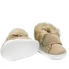 Kūdikių žieminiai batukai New Baby 0-3 m šviesiai rudi, dydis 0-3 m, 116/122