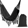 Large Hanging Hammock for Two Hamaka XXL BOHO Baby Mix juodas