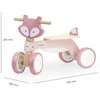 Viga Toys Medinis balansinis dviratis Viga Fox