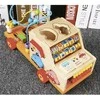 Wooden car sorter Kruzzel 22652