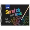 Dėlionė MFP Scratch paveikslėlio blokas 14x10cm 10l mišinys