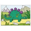 Dėlionė MFP Dino coloring pages