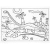 Dėlionė MFP Dino coloring pages