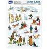 Rappa MFP Kalėdinė langų plėvelė Josef Lada VA019