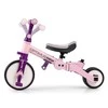 Milly Mally Optimus Max 5in1 triratis su kreipiančiąja juosta, rožinis