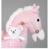 Milly Mally ponis pilkas taškas supamasis arklys su melodija