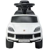 Milly Mally Porsche Cayenne S baltas ride-on car