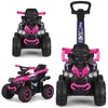 Milly Mally ride-on car Wild 3in1 pink