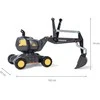 Milly Mally Rolly Toys Digger Volvo vaikiškas ekskavatorius