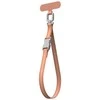 Moshi 2-in-1 Wrist &amp; Body Strap su adapteriu - Eco Leather Phone Lanyard Misty Coral