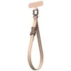 Moshi 2-in-1 Wrist &amp; Body Strap su adapteriu - Eco Leather Phone Lanyard Milktea Brown