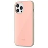 „Moshi iGlaze“ – aukščiausios kokybės hibridinis dėklas, skirtas „iPhone 13 Pro Max“ („SnapTo“ sistema) („Dahlia Rožinė“)