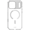 „Moshi iGlaze MagSafe“ dėklas „iPhone 17 Pro Max“ (sidabrinis)