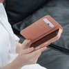 „Moshi Overture MagSafe“ – odinis atverčiamas dėklas „iPhone 17 Pro“ (žalias)