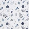 EgaKids Muslin vystyklai New Baby 60x80 cm 3 vnt BOY