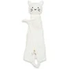 Baby Mix Muslino mielas žaislas New Baby Cat baltas
