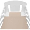 Muslino rinkinys su įdaru New Baby 80x70 cm smėlio spalvos
