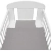 Muslino rinkinys su įdaru New Baby 80x70 cm pilka