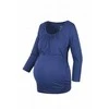 Nėščiųjų ir žindymo marškinėliai Kangaroo milk &amp; love mėlyni, XL, XL dydžiai