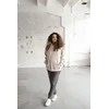 Nėščiųjų ir žindymo marškinėliai Motherhood oversize milk &amp; love smėlio spalvos, XL, XL dydžiai