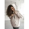 Nėščiųjų ir žindymo marškinėliai Motherhood oversize milk &amp; love smėlio spalvos, XL, XL dydžiai