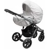 New Baby Naujas Baby Basic pilkas vežimėlio užvalkalas