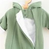 New Baby Naujas Baby Frosty mint kūdikio kombinezonas su gobtuvu, dydis 80 (9-12m), 80 (9-12m)