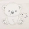 New Baby Naujas Baby Sweet Bear Baby Motinystės rinkinys rusvai gelsvas, dydis 62 (3-6m), 62 (3-6m)