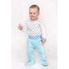 New Baby Nauji Baby Classic II kūdikio naktiniai marškiniai su žvaigždutėmis, 56 (0-3m), 56 (0-3m) dydis