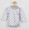 New Baby Nauji Baby Classic II kūdikio naktiniai marškiniai pilki su žvaigždėmis, 62 (3-6m), 62 (3-6m) dydis