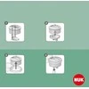 NUK Mini-Me Flip 2-in-1 kūdikio buteliukas „Frozen“, 450 ml, rožinis, 12+ mėn.