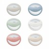 NUK MommyFeel Soother 0-9m 2 vnt žaliai balta