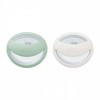 NUK MommyFeel Soother 0-9m 2 vnt žaliai balta