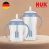 NUK Perfect Match lavinamasis buteliukas su šiaudeliu PINGVINAS 260 ml