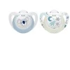 NUK Star Day and Night čiulptukas 0-6 m 2vnt/BOX berniukas, dydis 0-6 m, 0-6 m