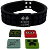 Olymptoy PIXIE CREW &amp; MINECRAFT apyrankė juoda