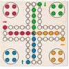 Woodyland Olymptoy Šachmatai, Ludo, Šaškės, 6 kauliukai ir Domino